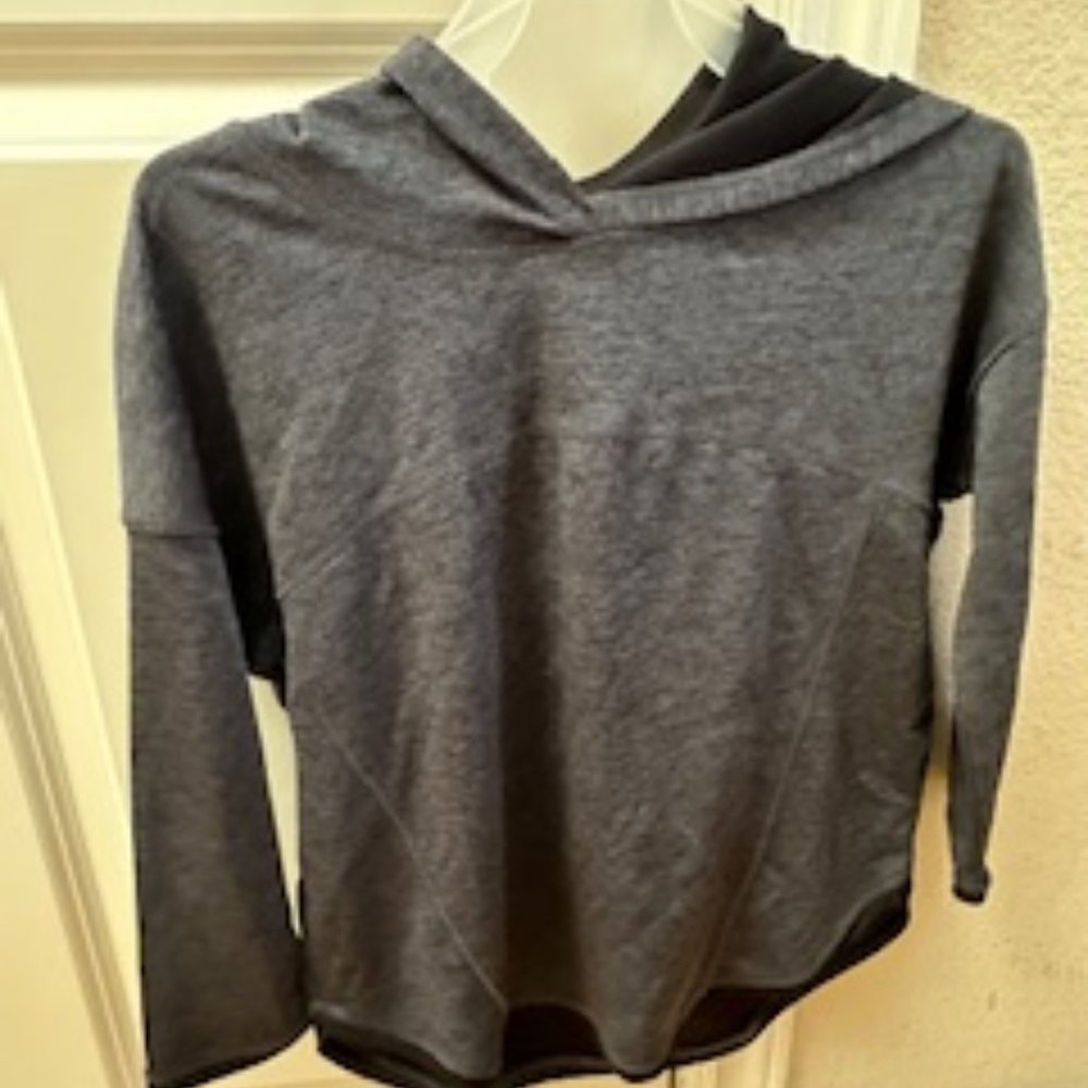 Girls Dark Grey Zella Hoodie